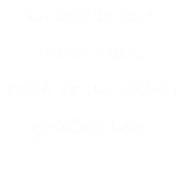 Motiv katze - Luxusleben einer Katze