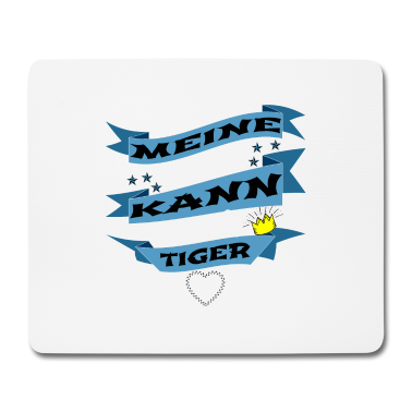 Katzen Mousepad - katze - meine Katze kann auch Tiger