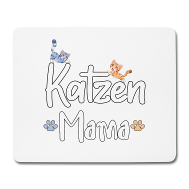 Katzen Mousepad - Katze Katzen Mama