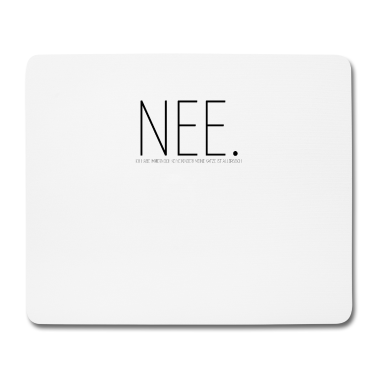 Katzen Mousepad - katze - Katze ist allergisch