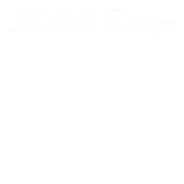 Motiv katze - Ich liebe Katzen