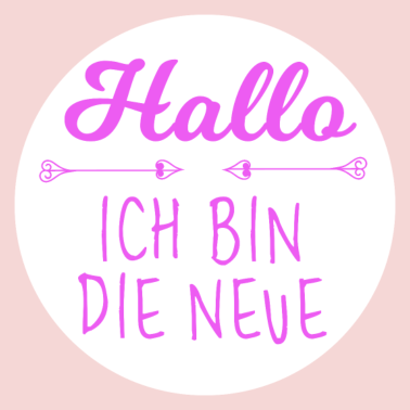 Motiv Hallo, ich bin die Neue - Tochter Geburt Baby Body