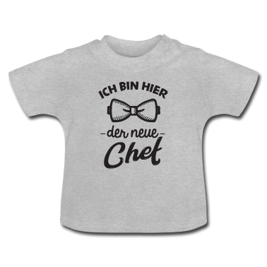 Geschenk Geburt Baby T-Shirt - Baby Nachwuchs Kind Eltern Neugeborenes neuer Chef