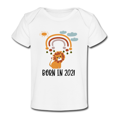 Geschenk Geburt Baby T-Shirt - geschenk zur Geburt Born in 2021