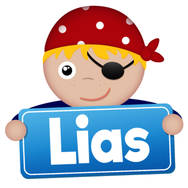 Motiv Kleiner Pirat Lias