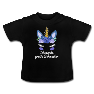 Geschenk Geburt Baby T-Shirt - Ich werde Große Schwester Geschenk Für Mädchen