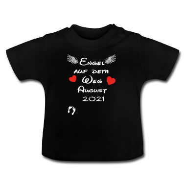 Geschenk Geburt Baby T-Shirt - Baby geburt geschenk auf dem weg 2021 August