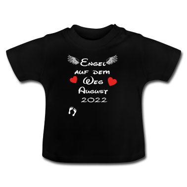 Geschenk Geburt Baby T-Shirt - Baby geburt geschenk auf dem weg 2022 August