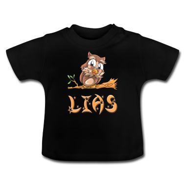 Geschenk Geburt Baby T-Shirt - Eule Lias