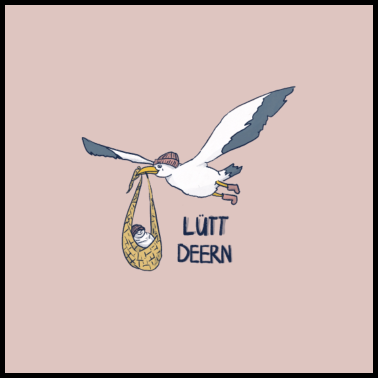Motiv Geburt Glückwünsche zur Geburt - Lütt Deern