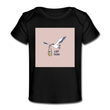 Geschenk Geburt Baby T-Shirt - Geburt Glückwünsche zur Geburt - Lütt Deern