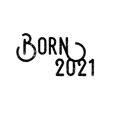 Motiv Spruchdesign – Geburt