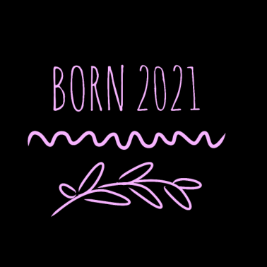 Motiv Spruchdesign - Geburt