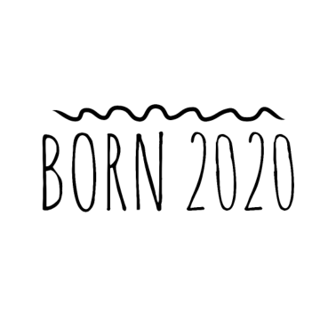 Motiv Spruchdesign - zur Geburt