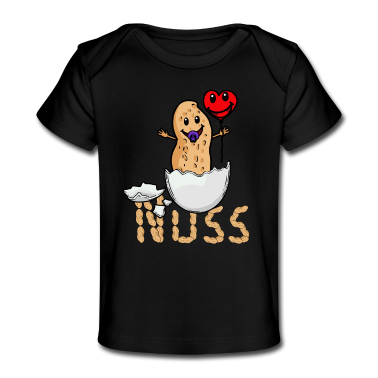 Geschenk Geburt Baby T-Shirt - Geburt Geburtstag Geburtstagskind Erdnuss Geburt