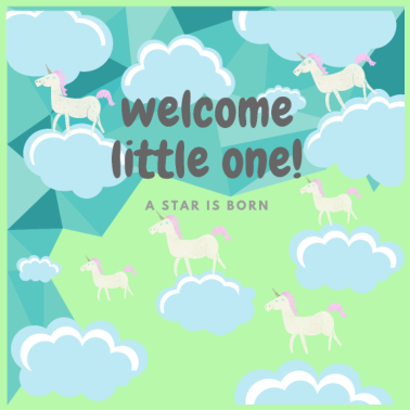 Motiv Geburt eines Baby