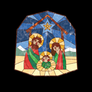 Motiv Geburt Christi Geburt von Jesus Christus Weihnachtsgeschenk