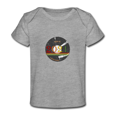 Geschenk Geburt Baby T-Shirt - Geburt Schallplatte 2021