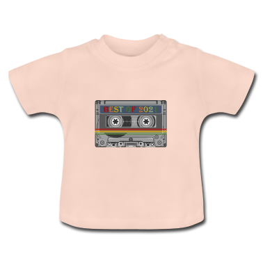 Geschenk Geburt Baby T-Shirt - Geburt Kassette 2021