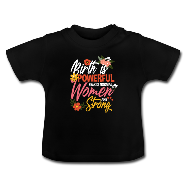 Geschenk Geburt Baby T-Shirt - Hebamme Geburt