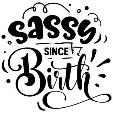 Motiv Frech seit der Geburt