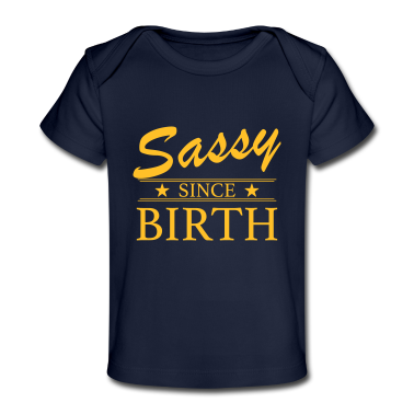 Geschenk Geburt Baby T-Shirt - Frech seit Geburt
