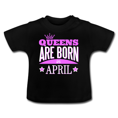 Geschenk Geburt Baby T-Shirt - Geburtstag Geburt April