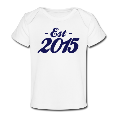 Geschenk Geburt Baby T-Shirt - established 2015 geburt