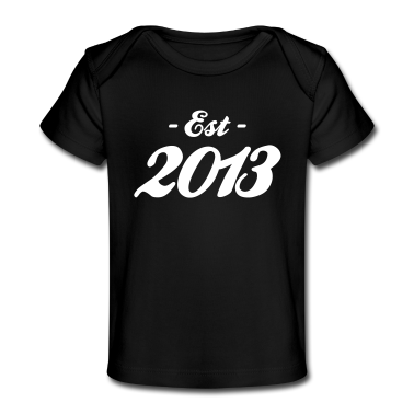 Geschenk Geburt Baby T-Shirt - Geburt - Established 2013