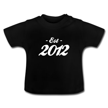 Geschenk Geburt Baby T-Shirt - Geburt - Established 2012
