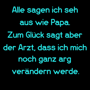 Motiv Witziger Spruch zur Geburt