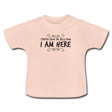 Geschenk Geburt Baby T-Shirt - Geburt Schwangerschaft Lustig