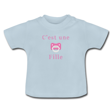 Geschenk Geburt Baby T-Shirt - Geburt - es ist ein Mädchen