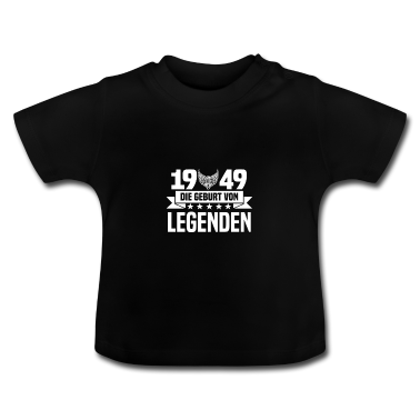 Geschenk Geburt Baby T-Shirt - 1949 - Geburt - Legenden