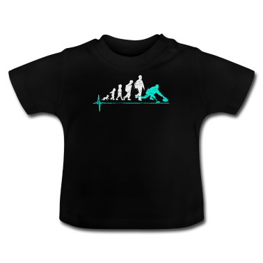 Geschenk Geburt Baby T-Shirt - Curling Geburt