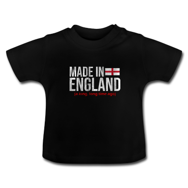 Geschenk Geburt Baby T-Shirt - England Geburt