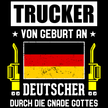 Motiv Trucker Von Geburt An
