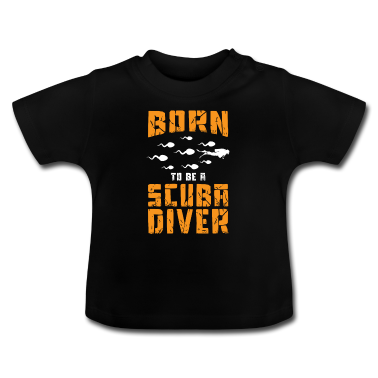 Geschenk Geburt Baby T-Shirt - Tauchen Geburt