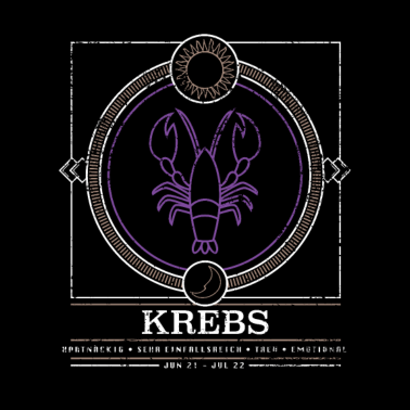 Motiv Sternzeichen Krebs Geburt