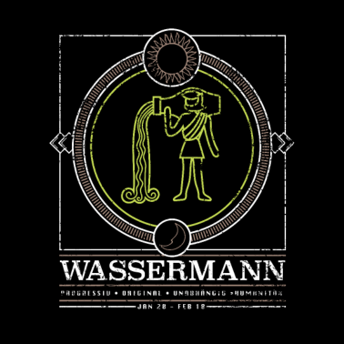 Motiv Sternzeichen Wassermann Geburt