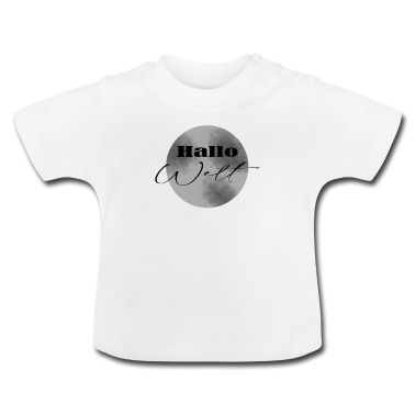 Geschenk Geburt Baby T-Shirt - Geburt | Hallo Welt