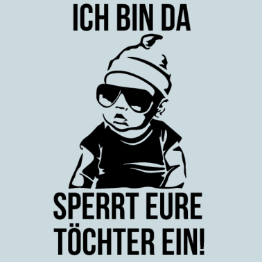 Motiv ICH BIN DA - COOL BABY - GEBURT