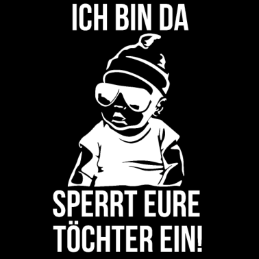 Motiv ICH BIN DA - COOL BABY - GEBURT