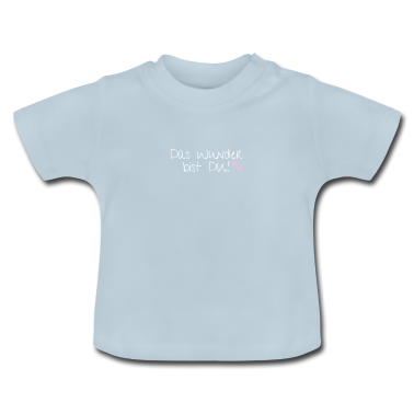 Geschenk Geburt Baby T-Shirt - Das Wunder bist DU! Geschenkidee zur Geburt!