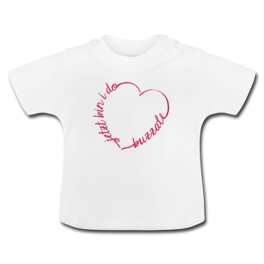 Geschenk Geburt Baby T-Shirt - Herz - Geburt -Allgäu