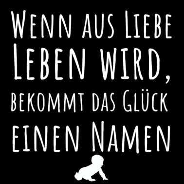 Motiv Babyspruch Geburt Schwangerschaft