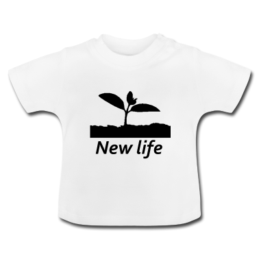 Geschenk Geburt Baby T-Shirt - NewLife Geburt Neues Leben