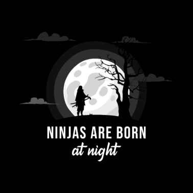 Motiv Ninja Nacht Geburt