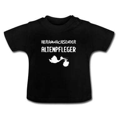 Geschenk Geburt Baby T-Shirt - Heranwachsender Altenpfleger - Geschenkidee Geburt
