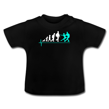 Geschenk Geburt Baby T-Shirt - Eiskunstlauf Geburt Herzschlag Puls